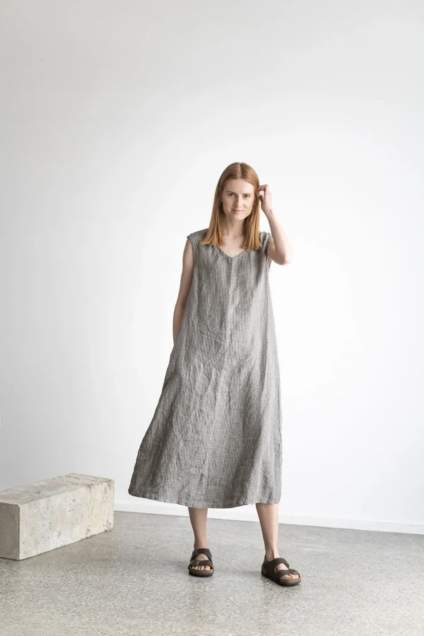 elegant linen maxi dress epic linen
